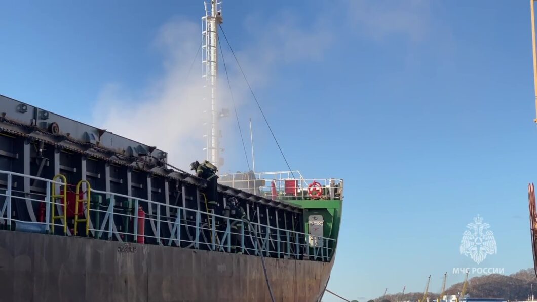 пожар на корабле