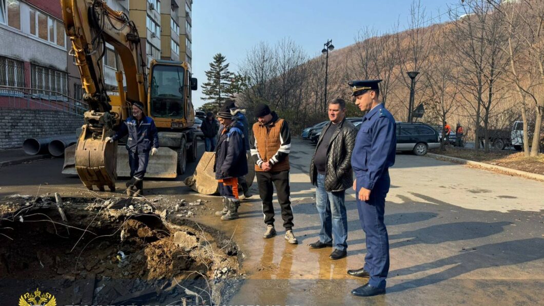 порыв трубы