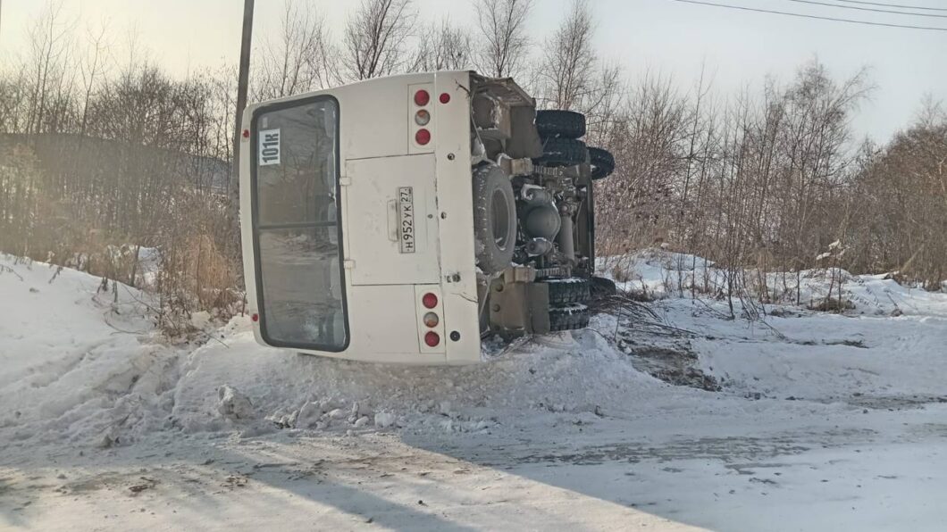 ДТП с автобусом