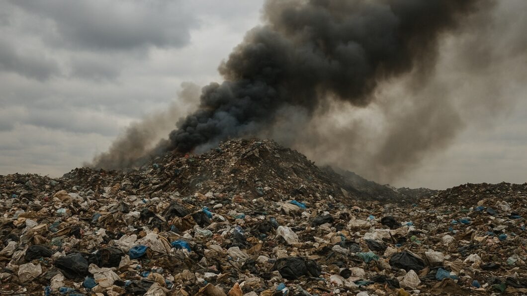 мусорный полигон