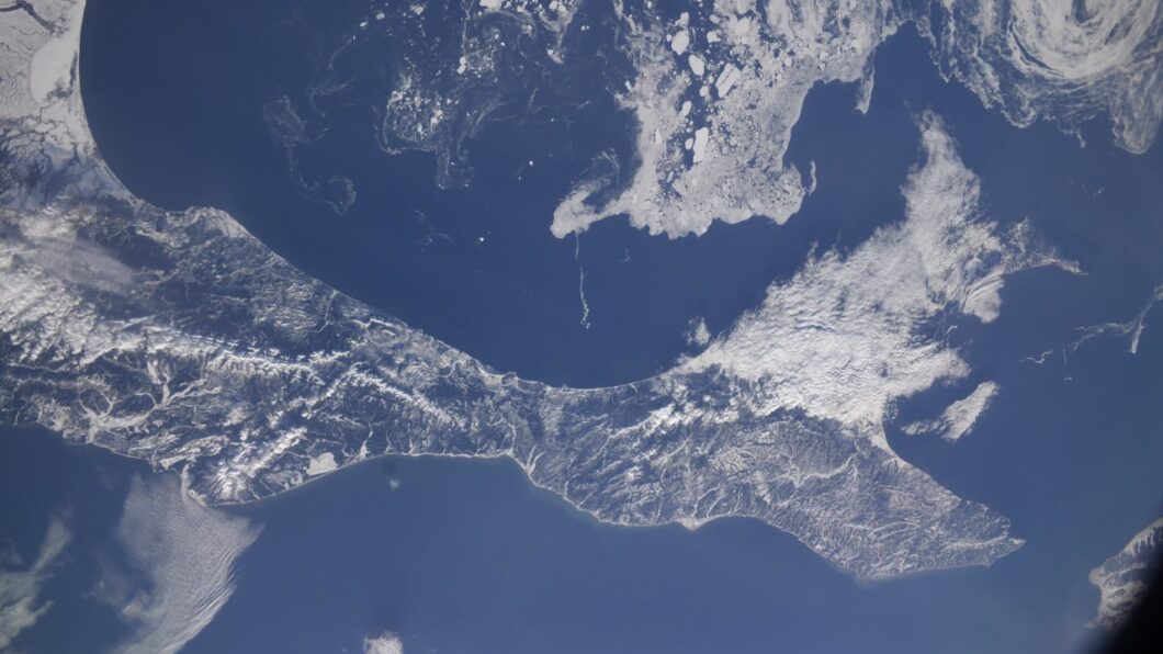 Сахалин из космоса