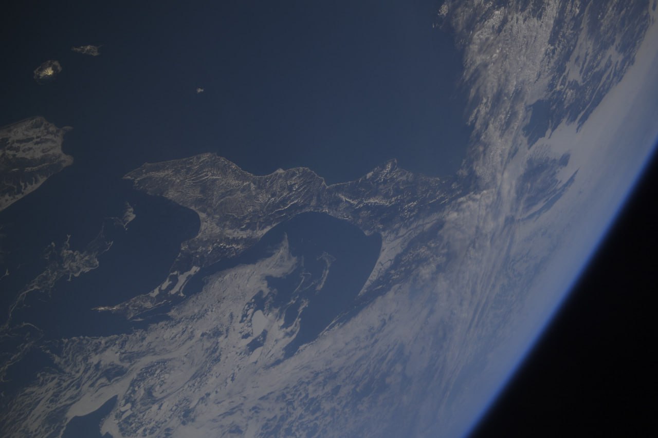 Сахалин из космоса