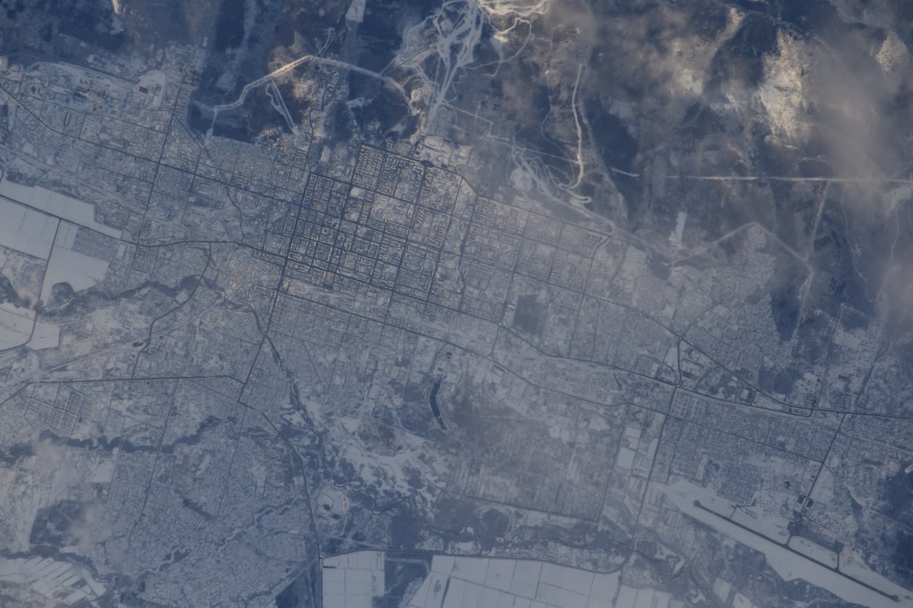 Сахалин из космоса