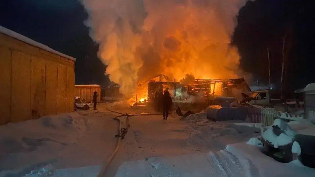 пожар в Якутии