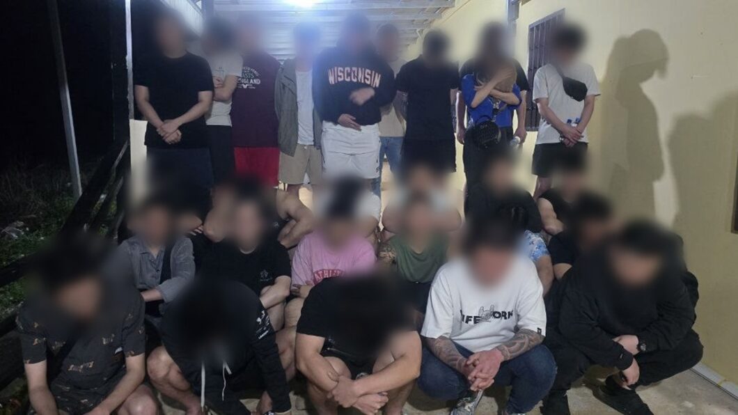 задержанные в Камбодже южнокорейцы