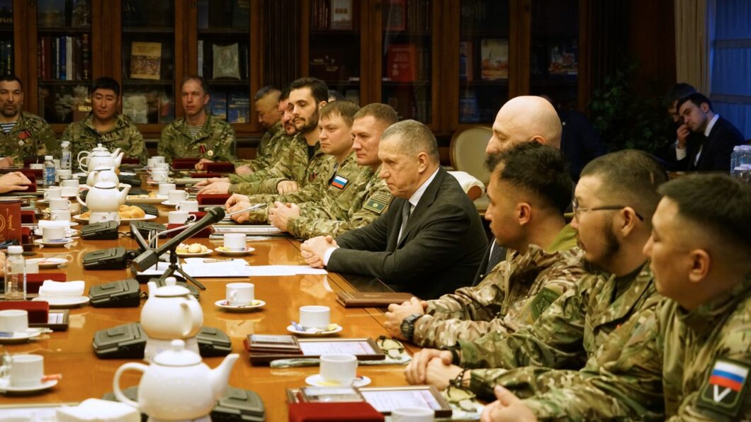 встреча Трутнева с бойцами СВО